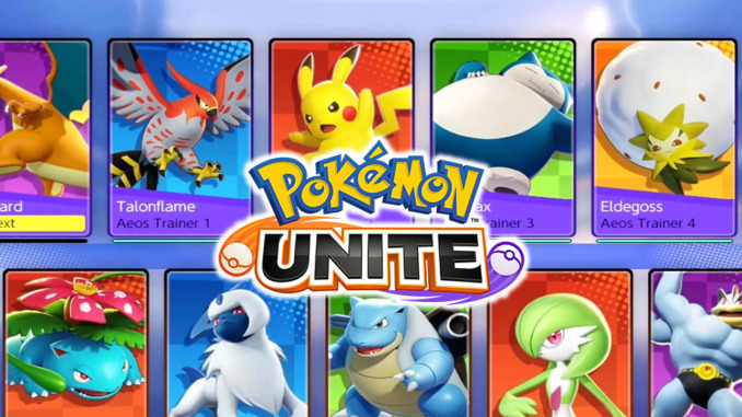 pokemon unite beta switch